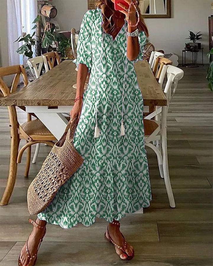 Sira Elegantes Boho Damen Kleid