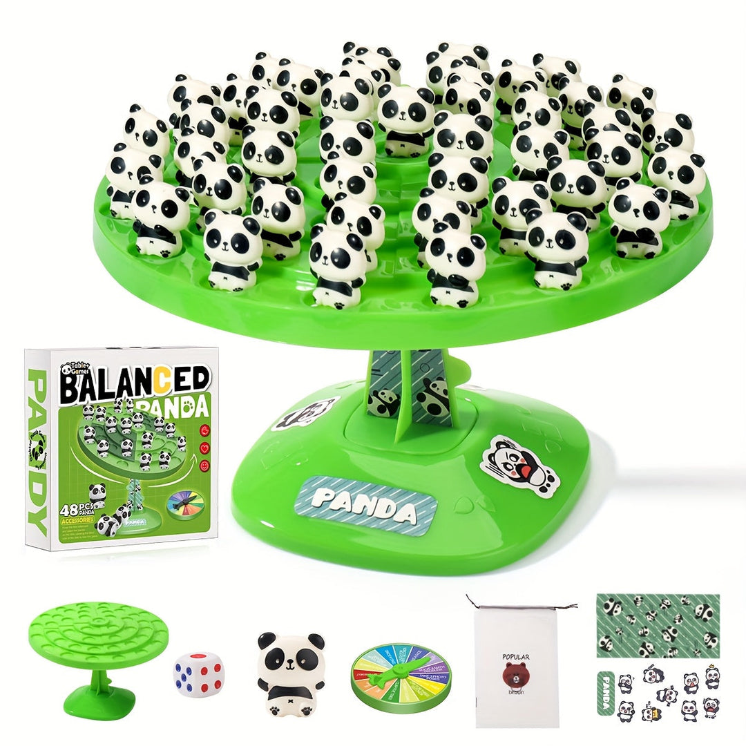 Spielerisches Damen Panda-Balance-Puzzle