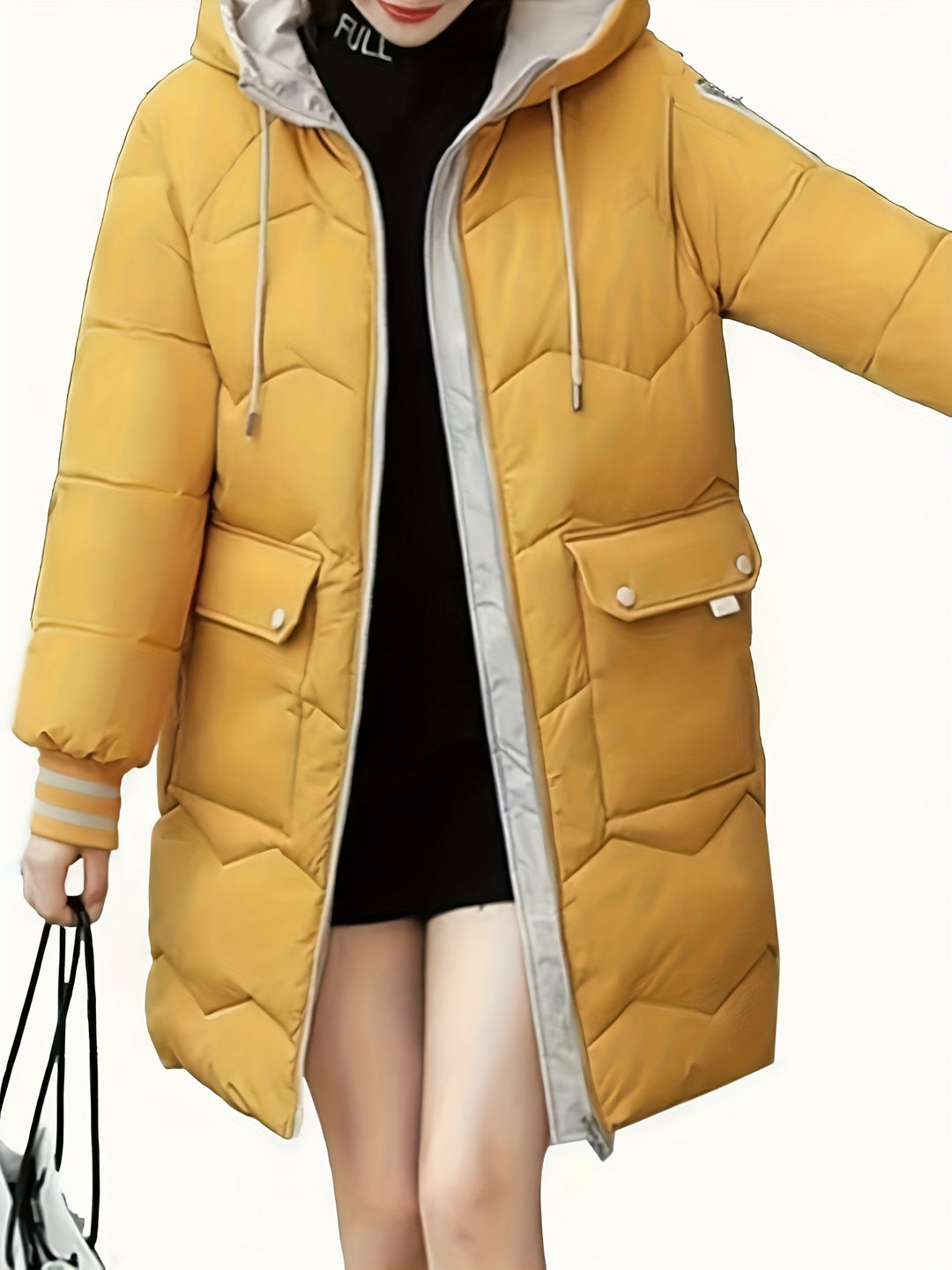 Lina Warme Damen Winterjacke