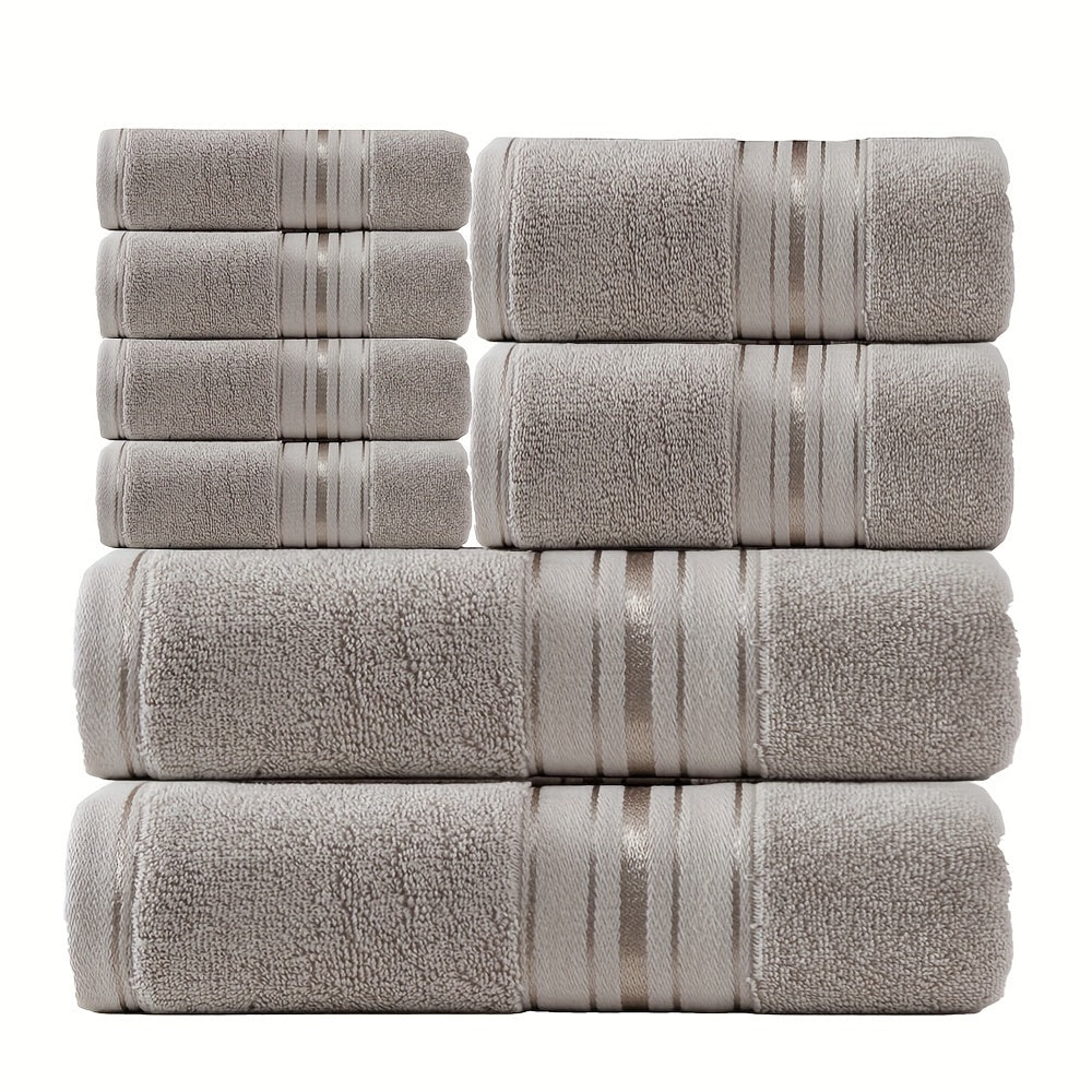 Weiche Damen Badetuch-Set 8-teilig