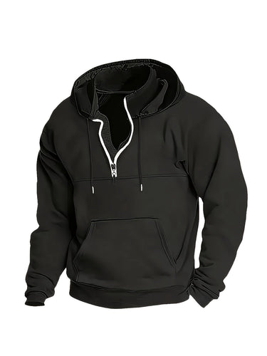 Sportliches Flexibles Herren Zip-Sweatshirt