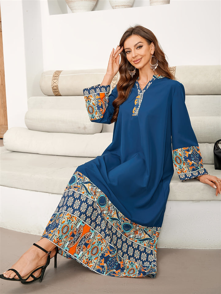 Elegantes Damen Kaftan-Kleid