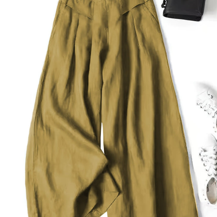 Stylische Weite Damen Hose