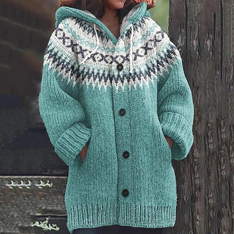 Ella Kuschelige Damen Strickjacke