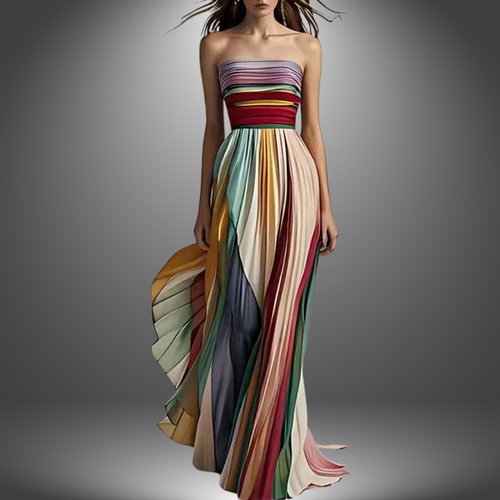Lässiges Damen Maxi-Kleid