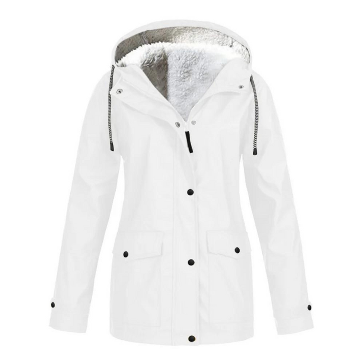 Aileen Wärmende Damen Regenjacke mit Fleece