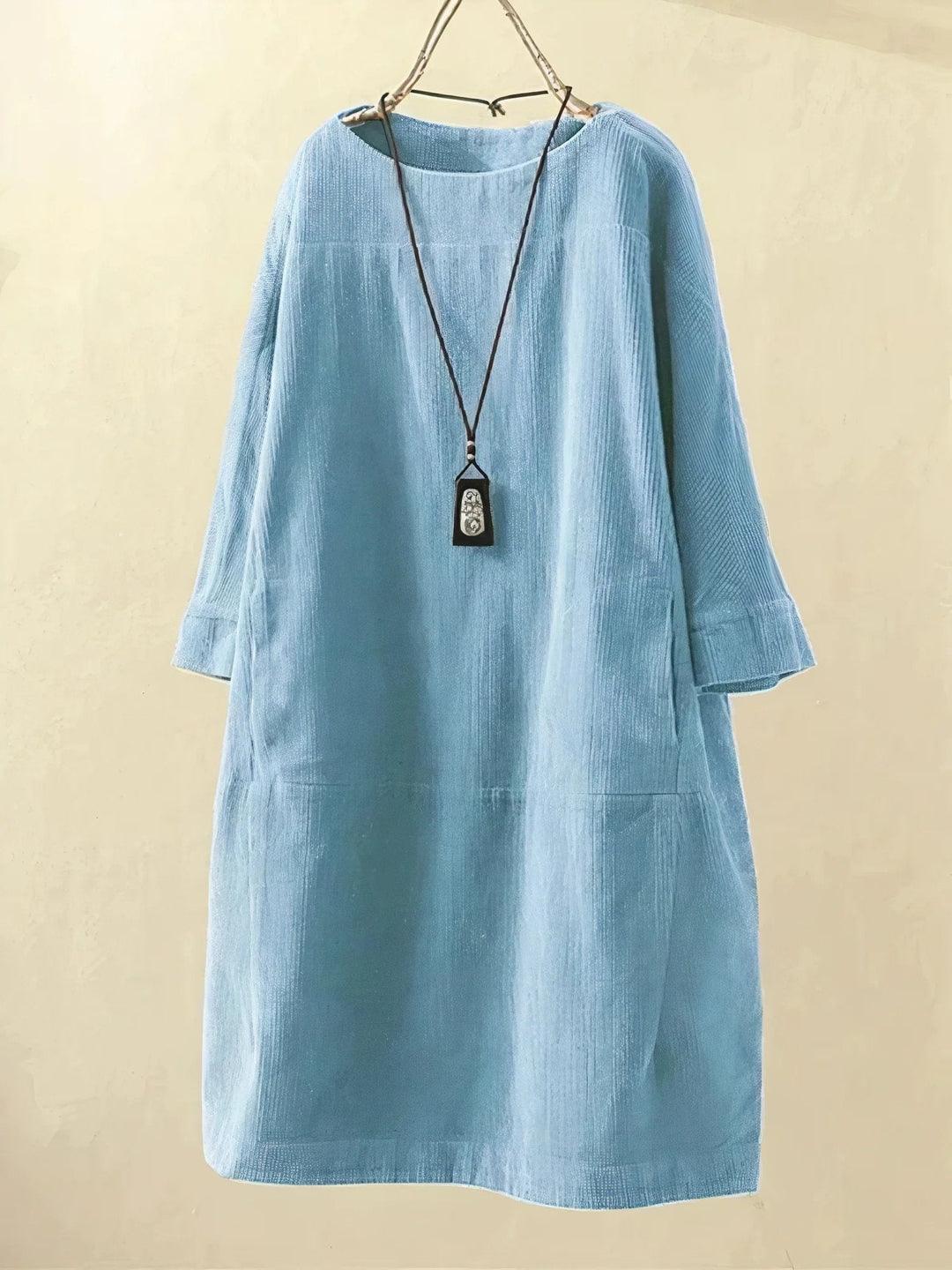 Elegantes langes Damen Herbstkleid