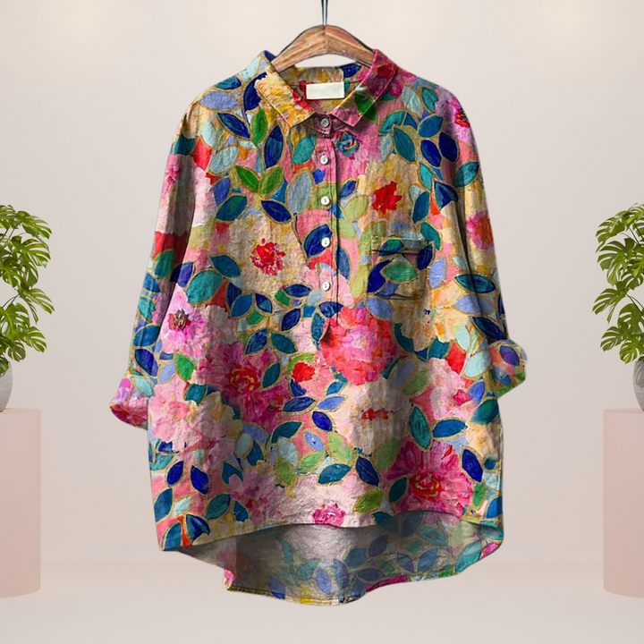 Modisches Print Damen Shirt