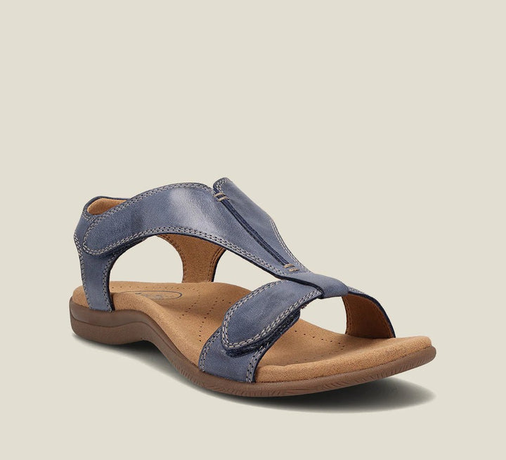 Bequeme Damen Leder-Sandalen