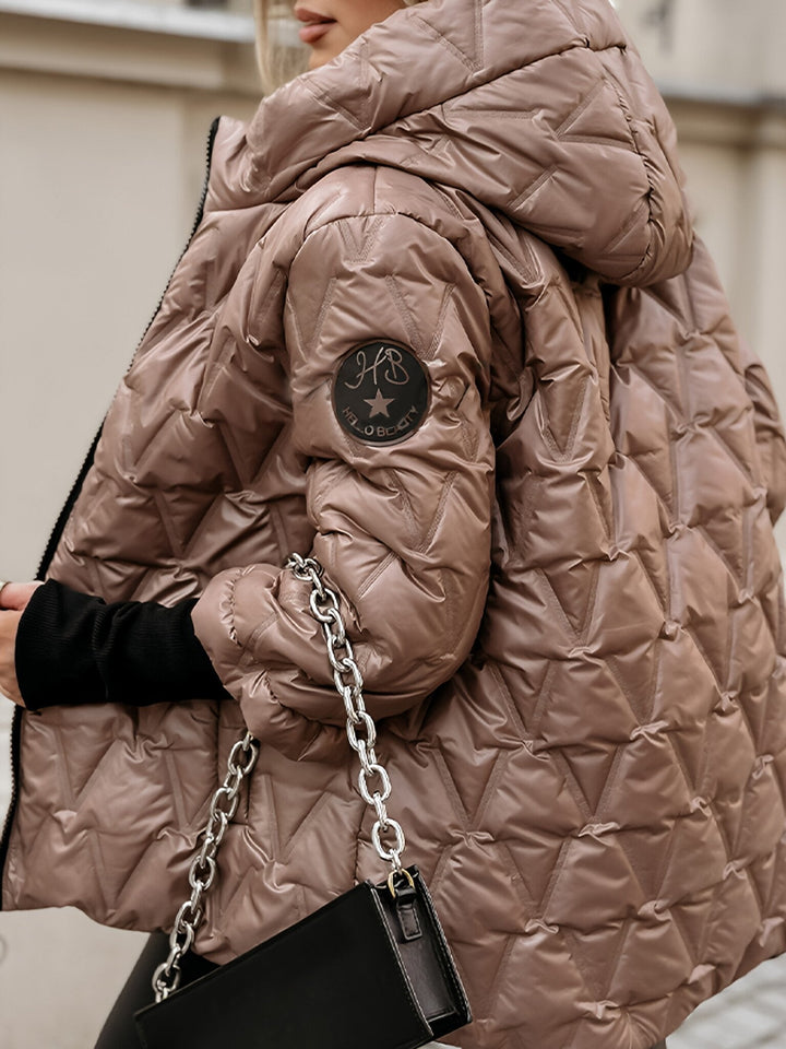 Aria Lässige Damen Kapuzenjacke