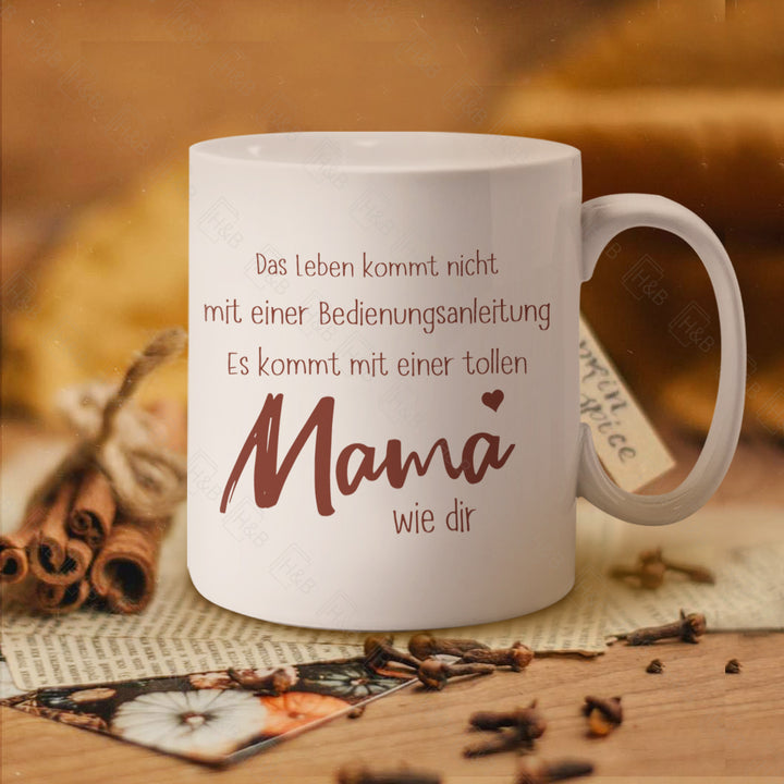 Elegante Damen Kaffeetasse