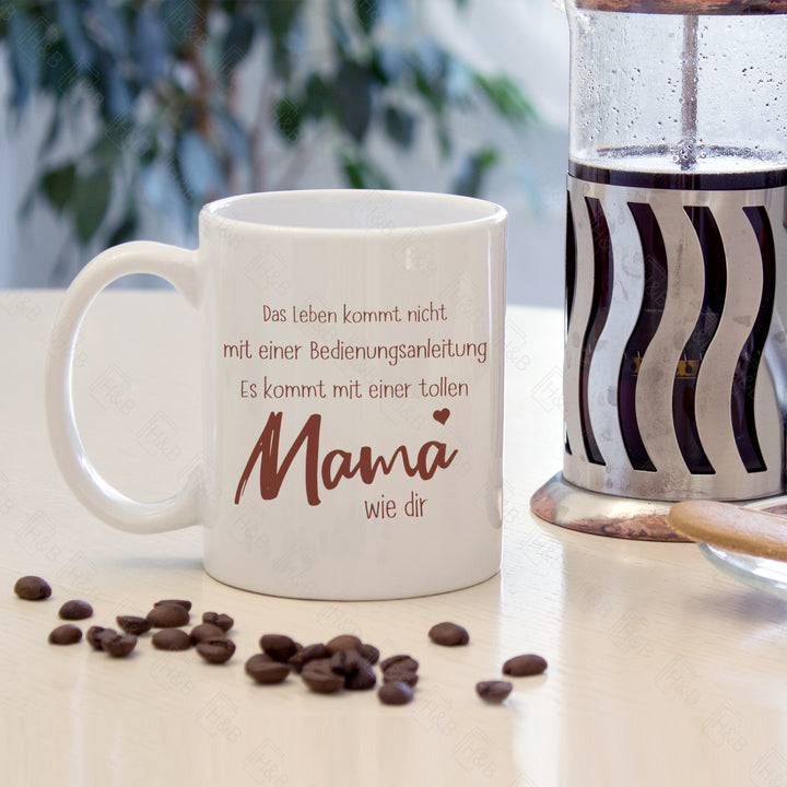 Elegante Damen Kaffeetasse
