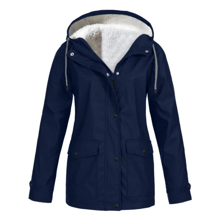 Aileen Wärmende Damen Regenjacke mit Fleece