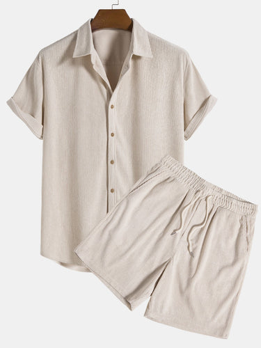 Leichtes Atmungsaktives Herren Sommer-Set