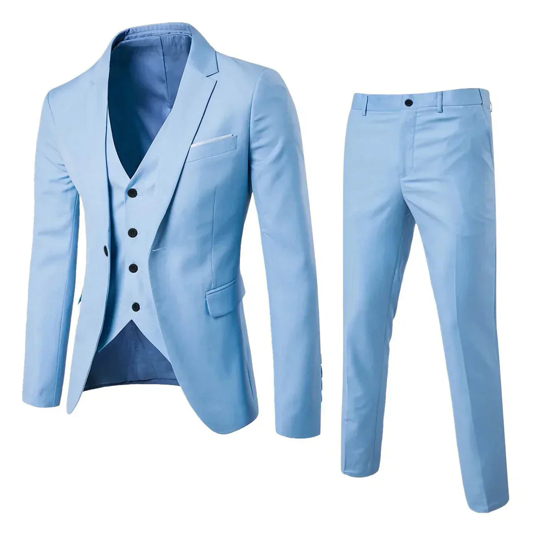 Eleganter Herren Dreiteiler Anzug