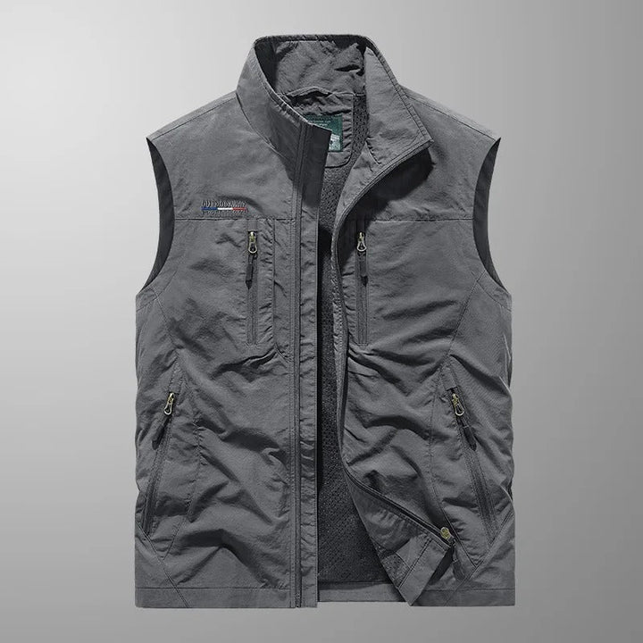 Vincent Atmungsaktiv Herren Outdoor-Funktionsweste