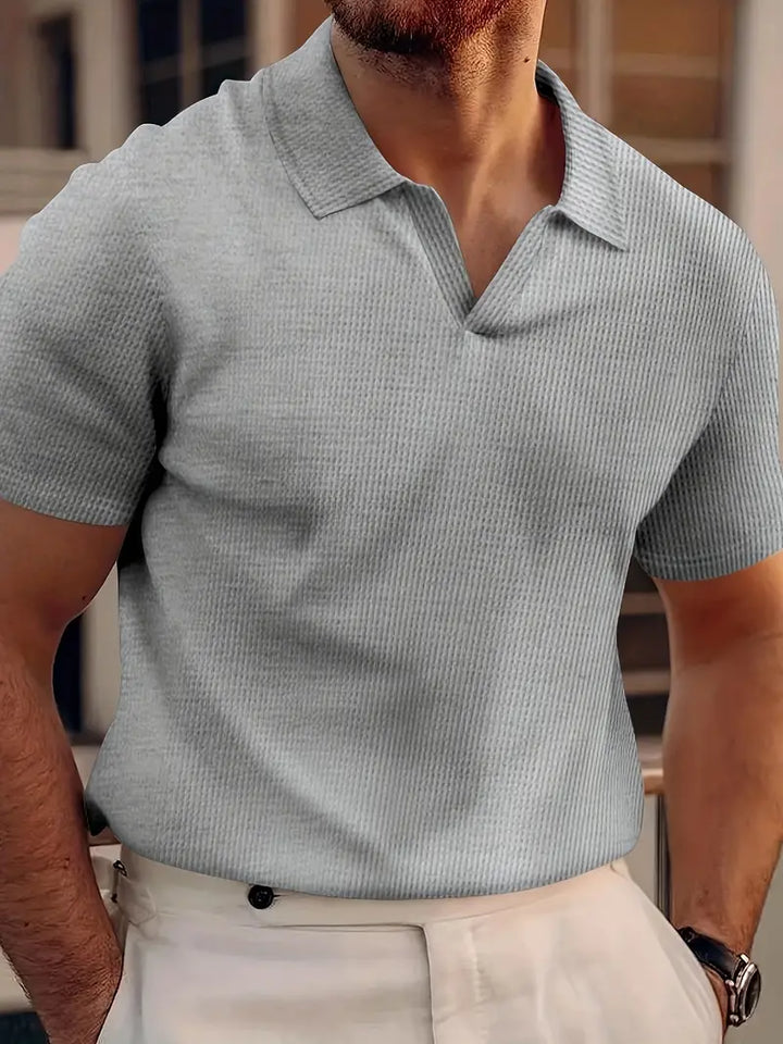 Loro Lässiges Herren Poloshirt