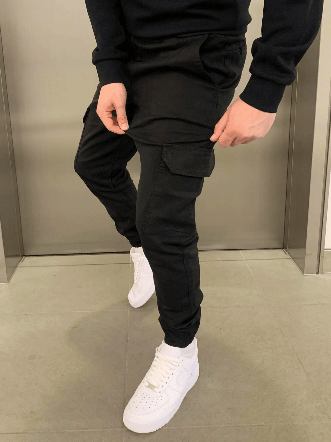 Lässige Cargo Herren Jogginghose