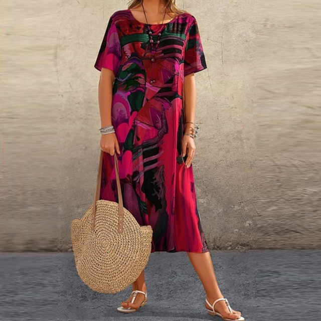Modisches Langes Damen Kleid