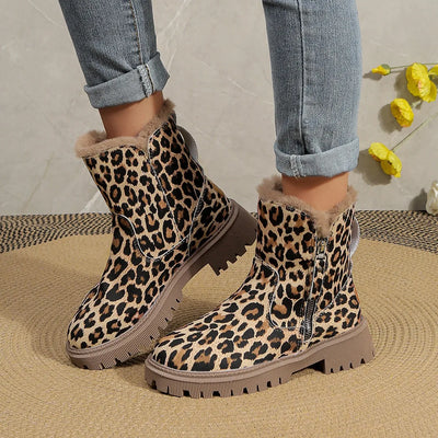 Rosalie | Stylische Damen Schneestiefel mit bequemem Futter