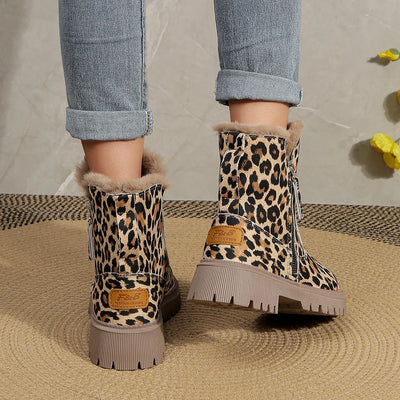Rosalie | Stylische Damen Schneestiefel mit bequemem Futter