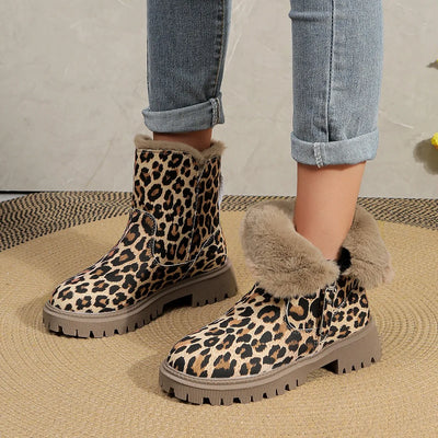 Rosalie | Stylische Damen Schneestiefel mit bequemem Futter
