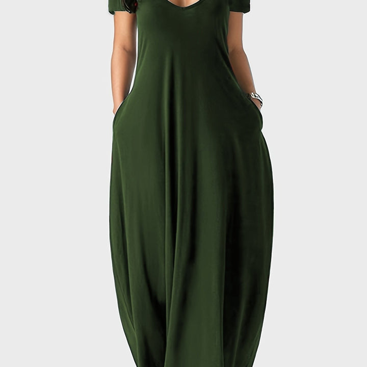 Lässiges Damen Maxikleid