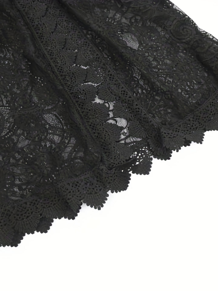 Modisches Damen Sommerkleid mit Kontrastdetails