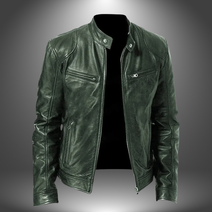 James Exklusive Herren Lederjacke
