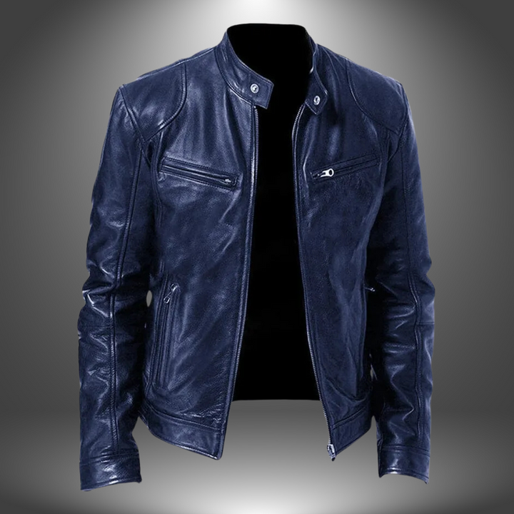 James Exklusive Herren Lederjacke