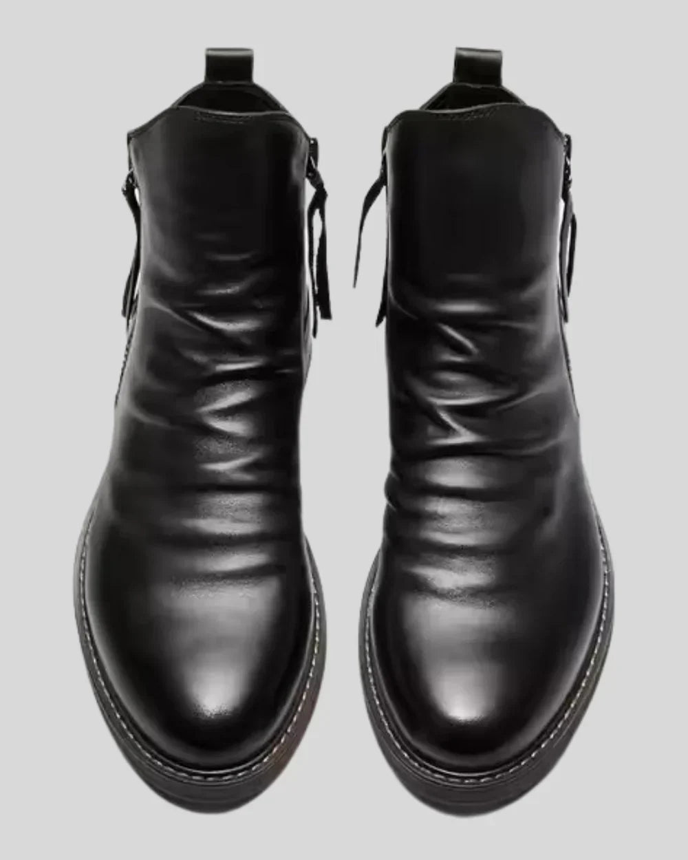 Fritz Klassische Herren Stiefel mit Seitenreißverschluss