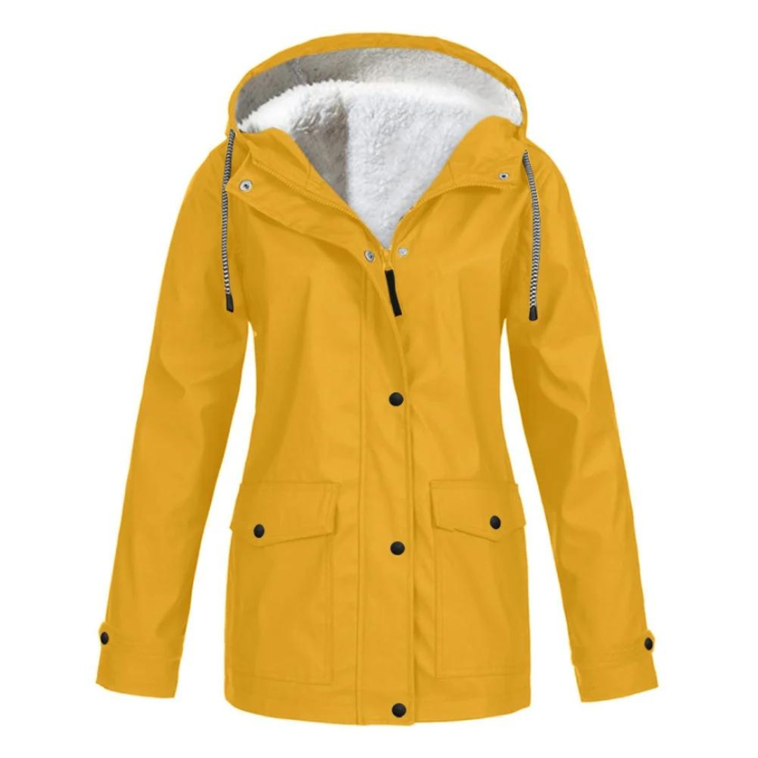 Aileen Wärmende Damen Regenjacke mit Fleece