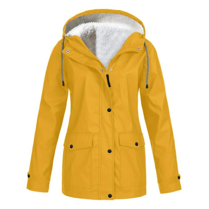 Aileen Wärmende Damen Regenjacke mit Fleece