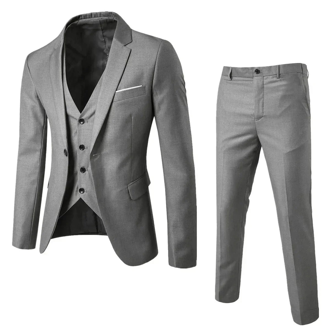 Eleganter Herren Dreiteiler Anzug