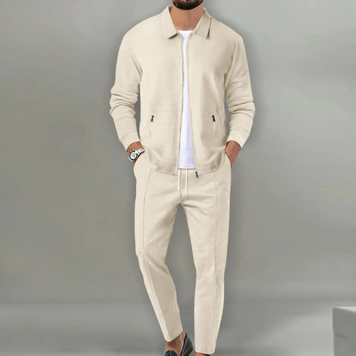 Klassischer Eleganter Herren Slim-Fit Anzug