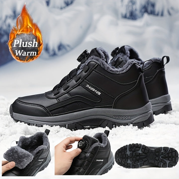 Trendige Damen Schnallenstiefel