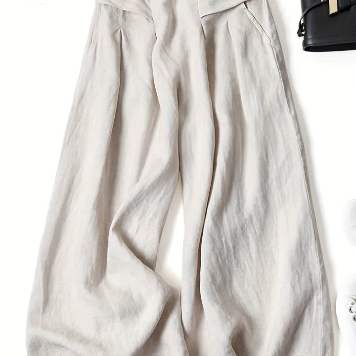 Stylische Weite Damen Hose