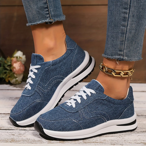 Bequeme Ergonomische Damen Jeans-Schuhe