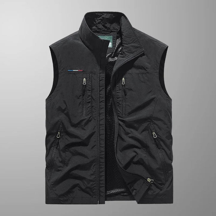 Vincent Atmungsaktiv Herren Outdoor-Funktionsweste