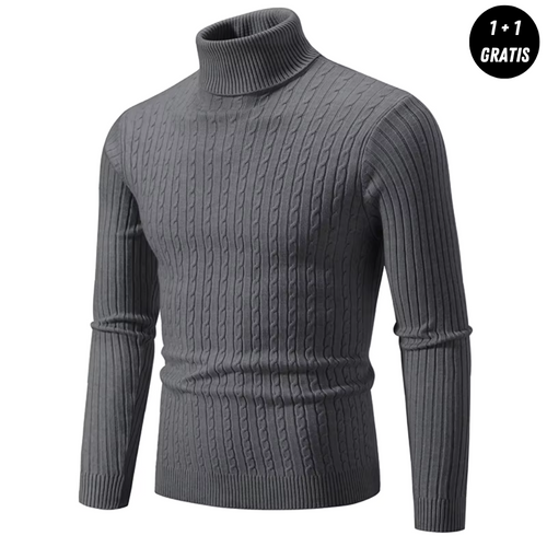 Weicher Herren Rollkragen Strickpullover