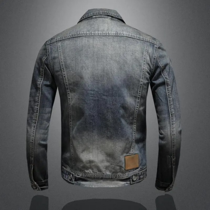 Lorenzo Klassische Herren Jeansjacke