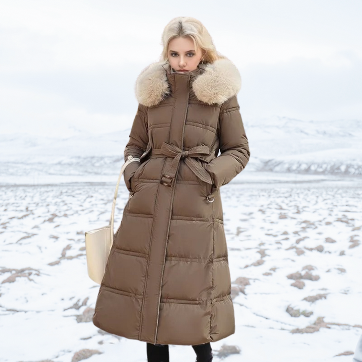 Vanessa Luxuriöse Warme Damen Winterjacke