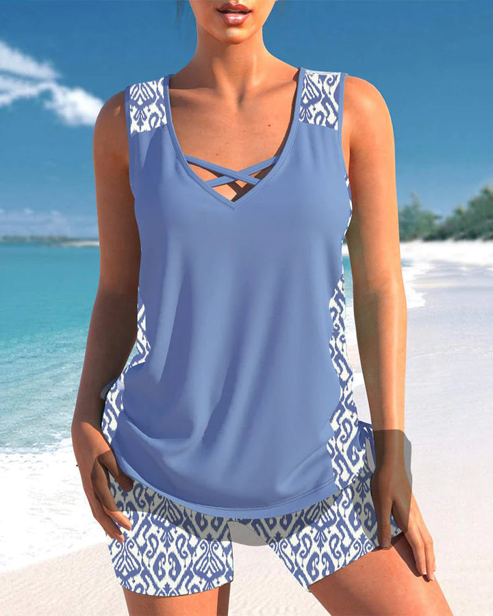Sportliches Damen Tankini-Set