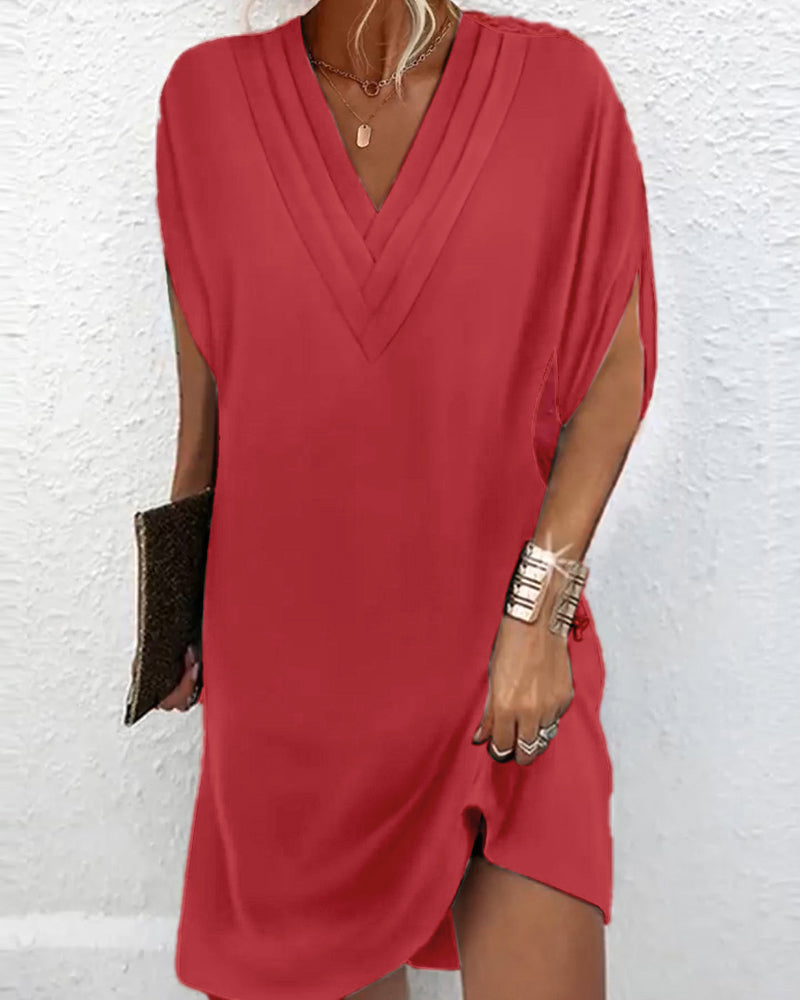 Trendiges Kurzes Damenkleid