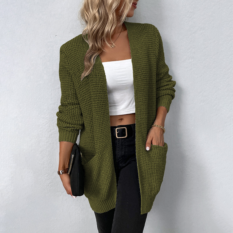 Theresa - Kuscheliger & Praktischer Damen Cardigan