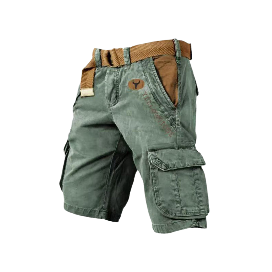 Yellow Stone Lässige Herren Shorts mit Taschen