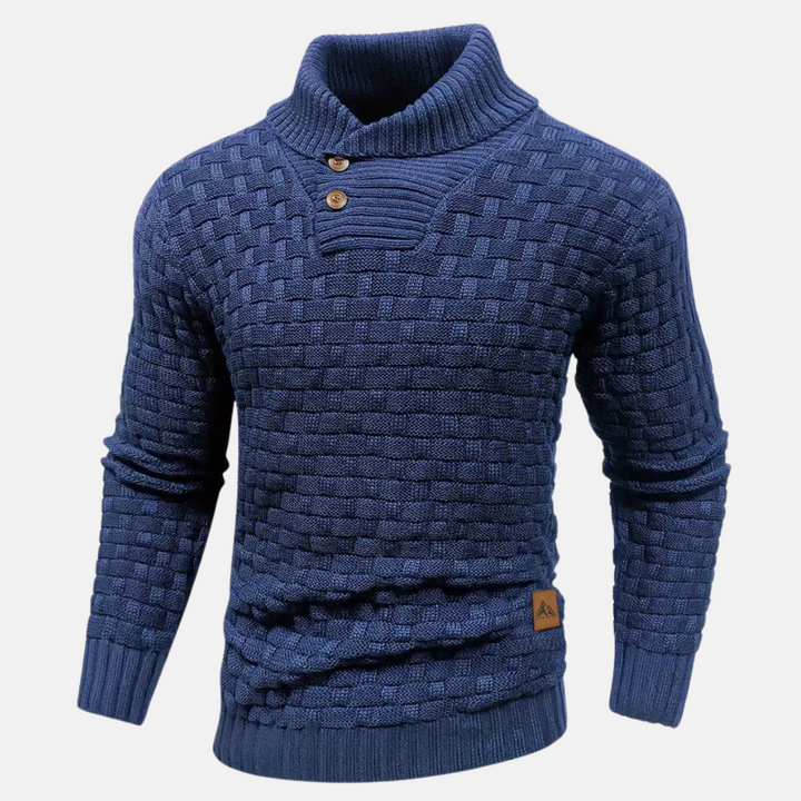 Weicher Klassischer Herren Strickpullover