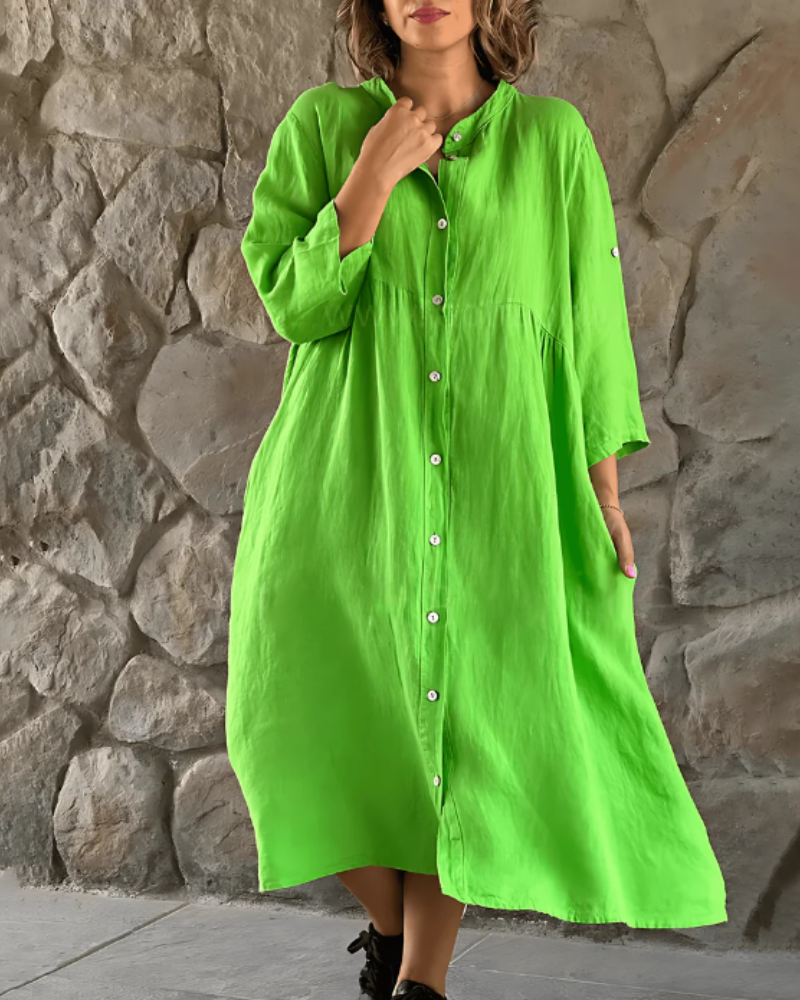 Leichtes Buntes Damen Freizeitkleid