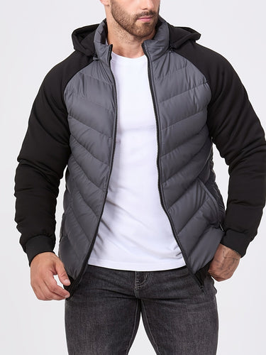 Warme Gefütterte Herren Winterjacke