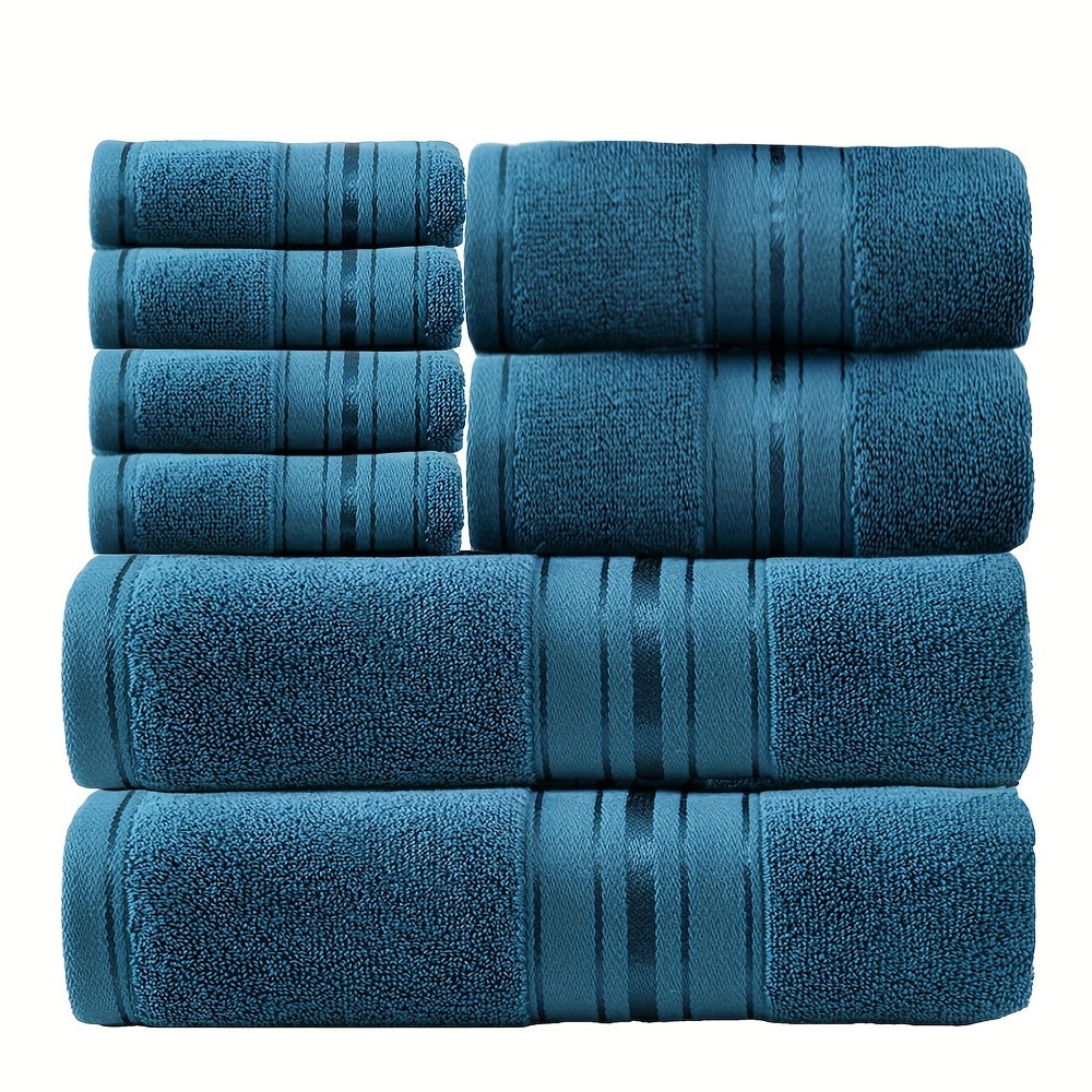 Weiche Damen Badetuch-Set 8-teilig